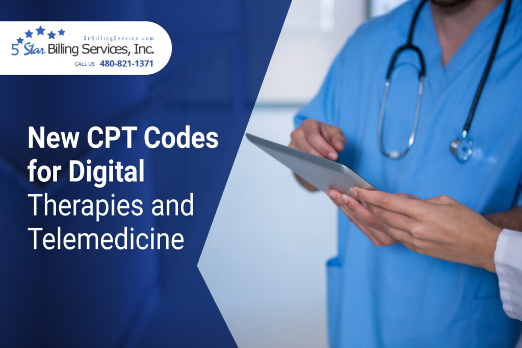 Latest CPT Codes for Digital Therapies and Telemedicine