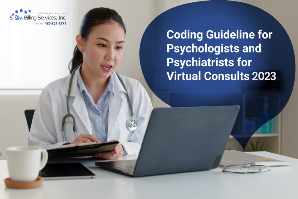 Coding Guideline for Psychologists and Psychiatrists for Virtual