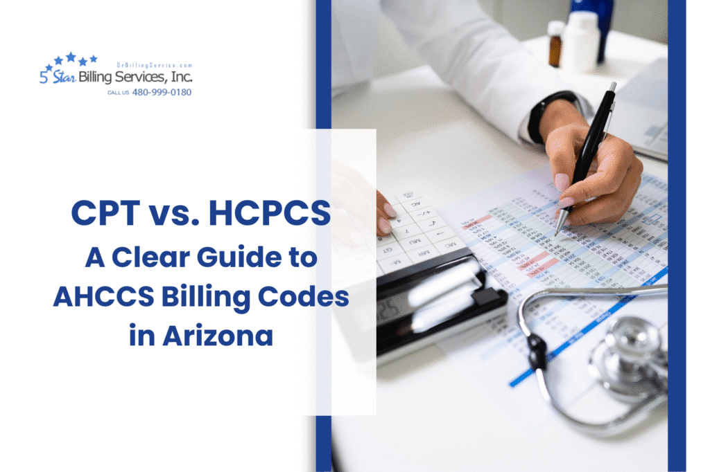 An Arizona provider manually checks the AHCCCS CPT guidelines for each service to avoid billing errors.