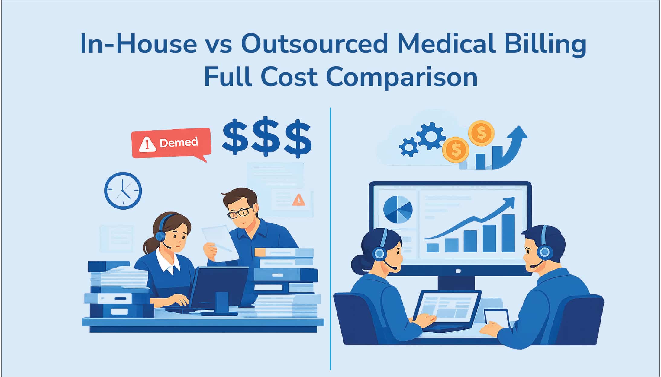 In-House vs Outsourced Medical Billing Full Cost Comparison