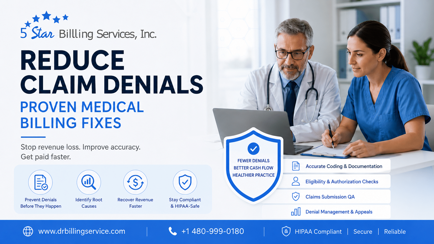 Reduce claim denials