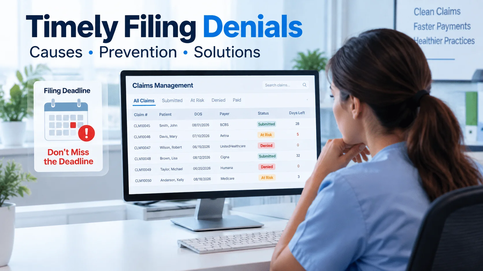 Timely Filing Denials Causes, Evidence & Prevention
